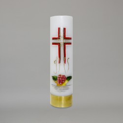 Decorated Oil Candle 11113  - 1
