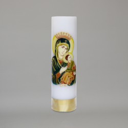 Decorated Oil Candle 11139  - 1