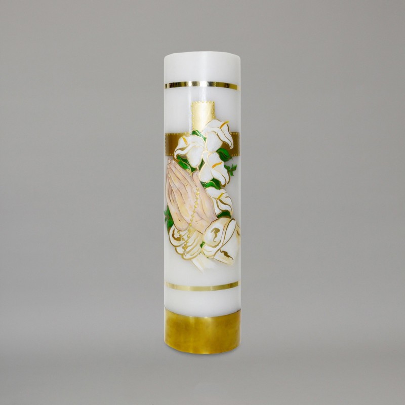 Decorated Oil Candle 11140  - 3