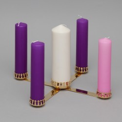 Metal Advent Candles Holder 5993  - 1