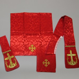 Roman Chasuble 11186 - Red  - 2