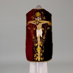 Roman Chasuble 11190 - Red  - 1