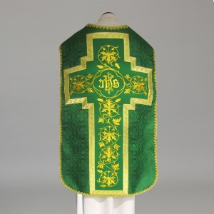 Roman Chasuble 11192 - Green  - 5