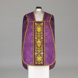 Roman Chasuble 11197 - Purple  - 2