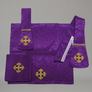 Roman Chasuble 10963 - Purple  - 7