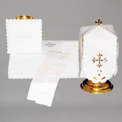 Chalice Linen Set with Ciborium Veil 11299  - 1