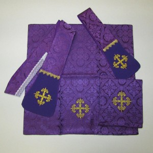 Roman Chasuble 11184 - Purple  - 2