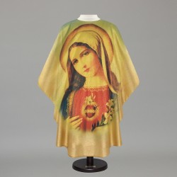 Marian Gothic Chasuble 5201 - Gold  - 1