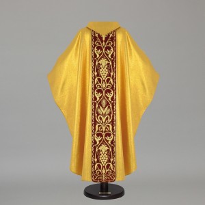 Gothic Chasuble 12085 - Gold  - 3