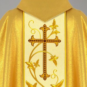 Gothic Chasuble 7485 - Gold  - 2