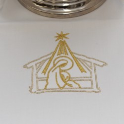 Embroidered Altar Linen set 7882  - 4