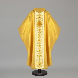 Gothic Chasuble 6382 - Gold  - 3