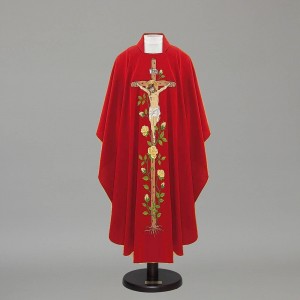 Gothic Chasuble 12178 - Red  - 1