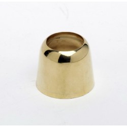 Brass Candle Cap Suitable for 1 1/2'' Candle  12432  - 2
