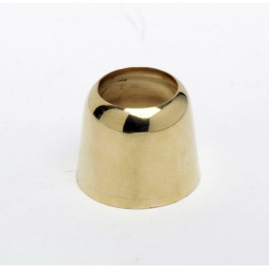 Brass Candle Cap Suitable for 1 1/2'' Candle  12432  - 2