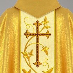 Gothic Chasuble 12454 - Gold  - 3