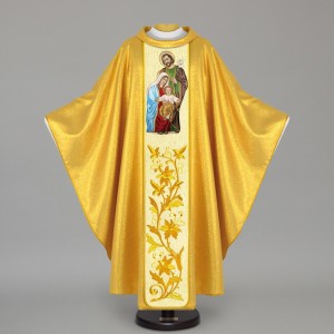 Gothic Chasuble 12454 - Gold  - 1