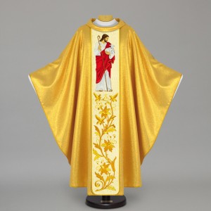 Gothic Chasuble 12456 - Gold  - 1