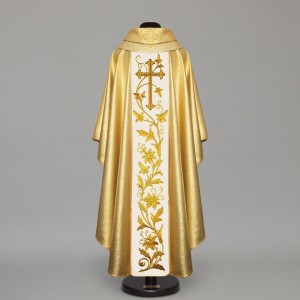 Gothic Chasuble 12458 - Gold  - 2