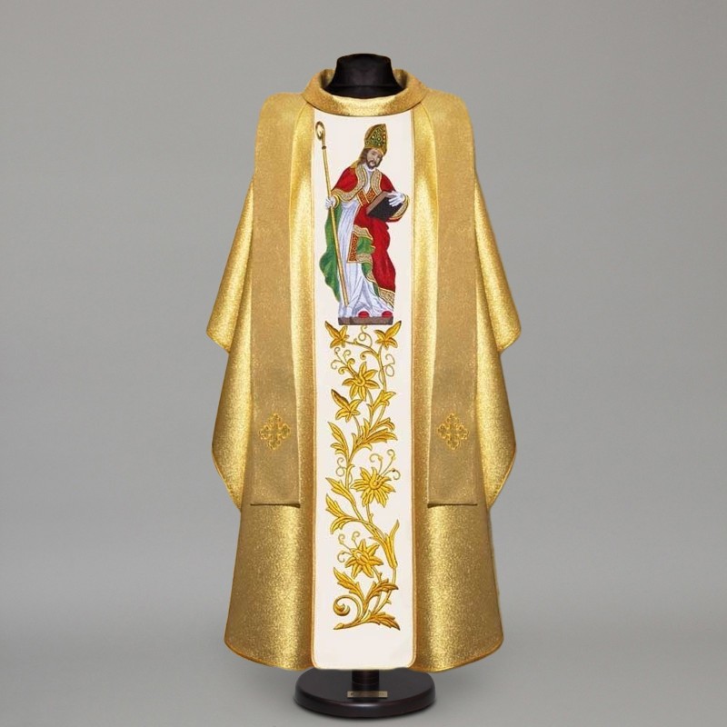 Gothic Chasuble 12458 - Gold  - 1