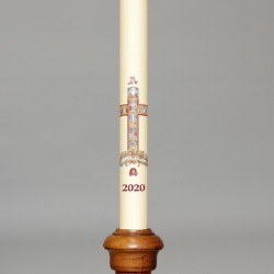 Paschal Candle with Application 21 (12467)  - 1