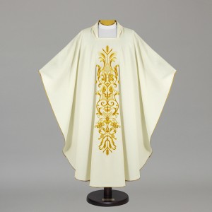 Gothic Chasuble 12583 - Green  - 4
