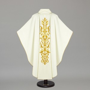 Gothic Chasuble 12583 - Green  - 5