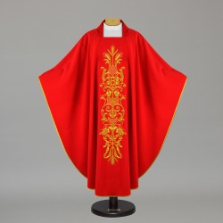 Gothic Chasuble 12583 - Green  - 3