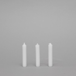 600 White Votive candles. Size 3''  - 1
