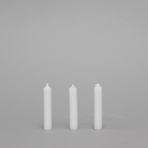 600 White Votive candles. Size 3''  - 1