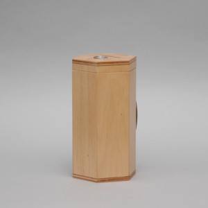 Light Wood Money Collection Box 12708  - 3