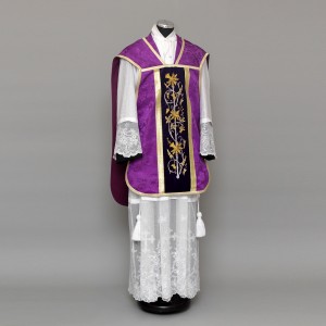 Roman Chasuble 6331 - Purple  - 4