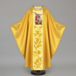Gothic Chasuble 12805 - Gold  - 1