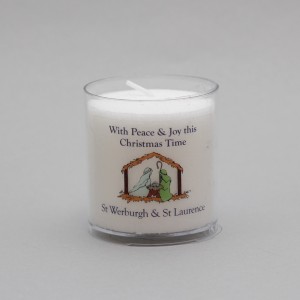 24 Hour Christmas Candles pack of 10 design 12861  - 1