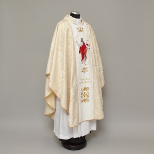 Gothic Chasuble 4305 - Gold  - 2