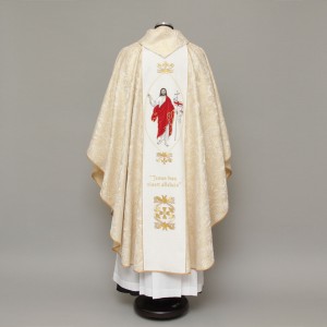 Gothic Chasuble 4305 - Gold  - 5