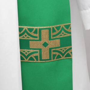 Gothic Stole 13073 - Green  - 2