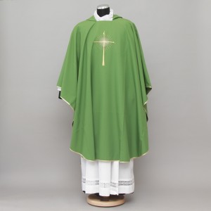 Gothic Chasuble 13167 - Green  - 1