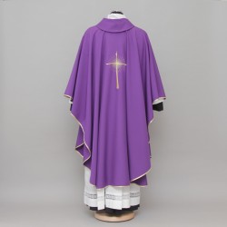 Gothic Chasuble 13183 - Purple  - 2