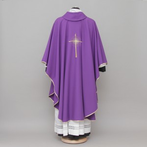 Gothic Chasuble 13183 - Purple  - 2