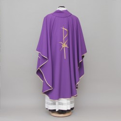 Gothic Chasuble 13184 - Purple  - 2