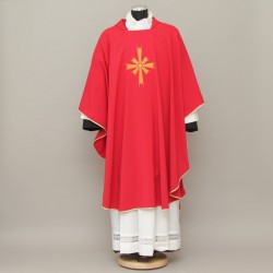 Gothic Chasuble 13192 - Red  - 2