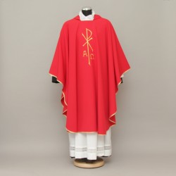 Gothic Chasuble 13193 - Red  - 2