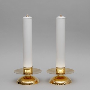 Cross and Candle holders with Oil candles, Set 2450  - 3