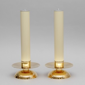 Cross and Candle holders with Oil candles, Set 2450  - 5