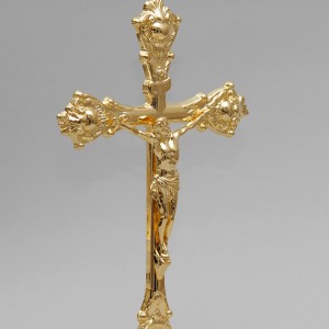 Crucifix and Candle Holders with Oil Candles, Set 6262  - 9