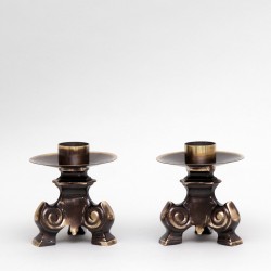 Cross and Candle holders with Oil candle, Set 2675  - 3