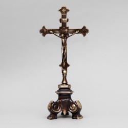 Cross and Candle holders with Oil candle, Set 2675  - 6