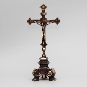 Cross and Candle holders with Oil candle, Set 2675  - 6
