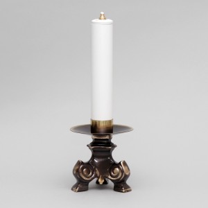Cross and Candle holders with Oil candle, Set 2675  - 8